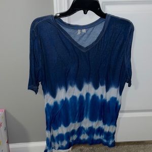 blue tie dye shirt, great condition never worn.